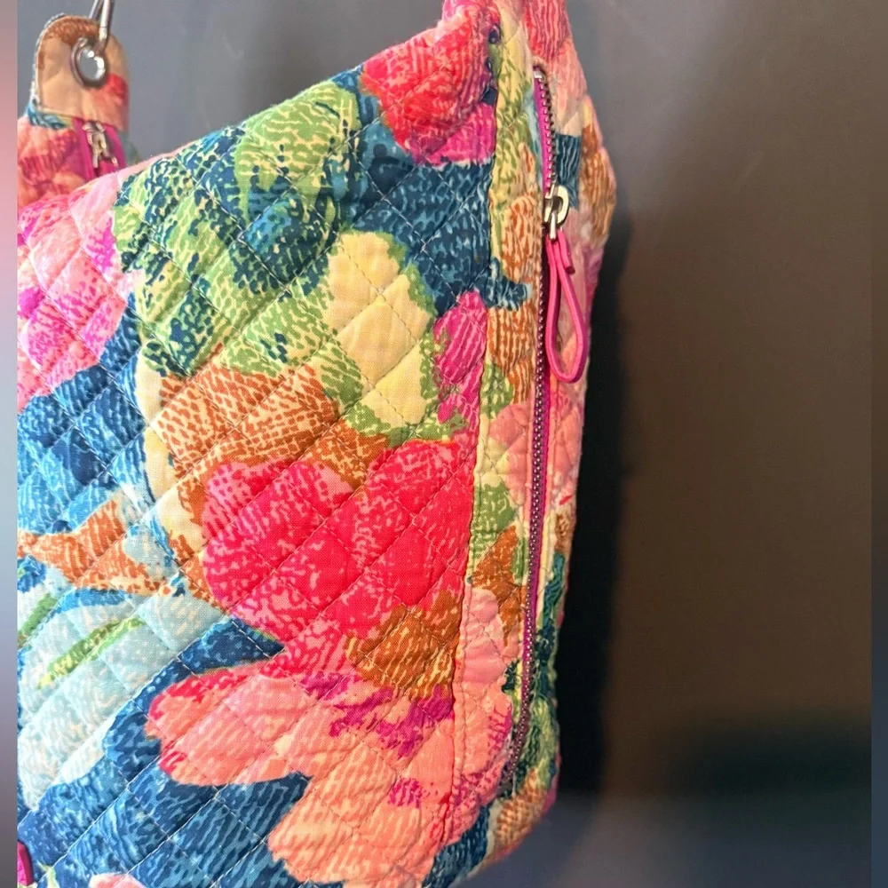 Vera Bradley super bloom mini cross hobo - Picture 2 of 9